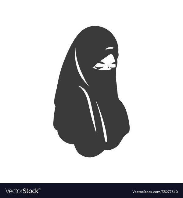 силуэт мусульманки
