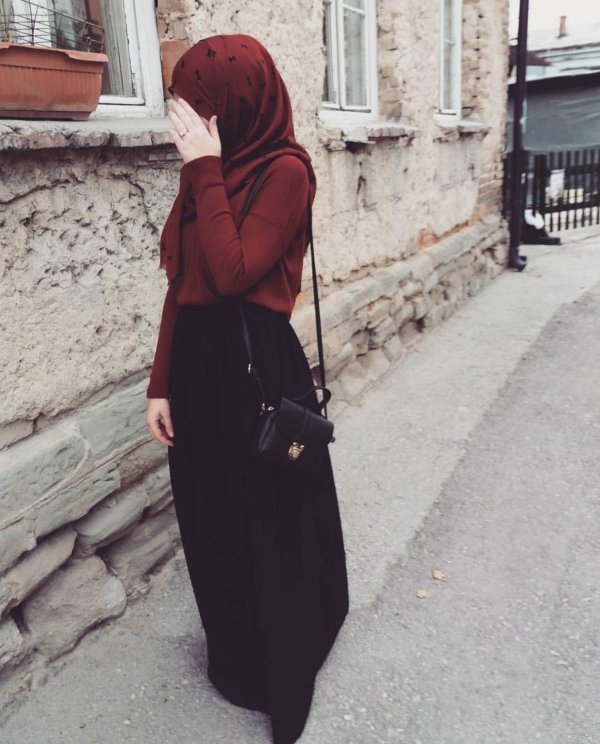 мусульманка без лица