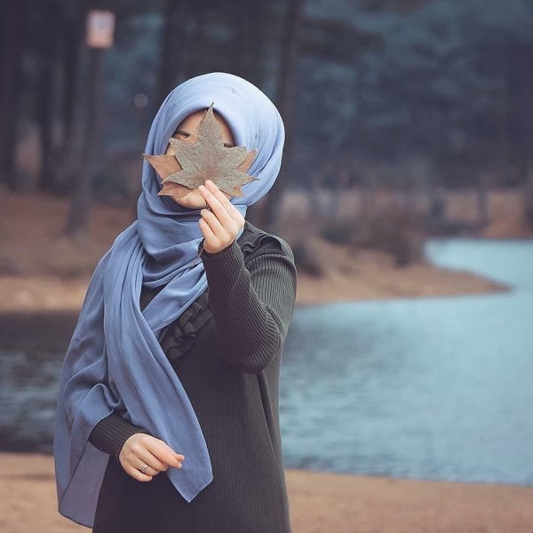 мусульманка в платке