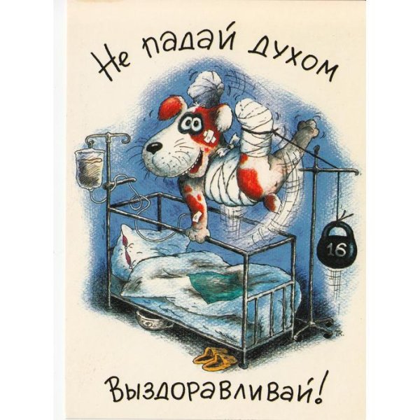 держись выздоравливай