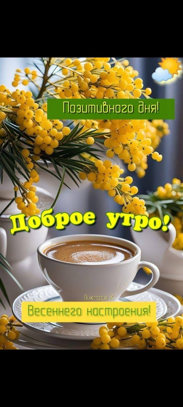 весеннего утра