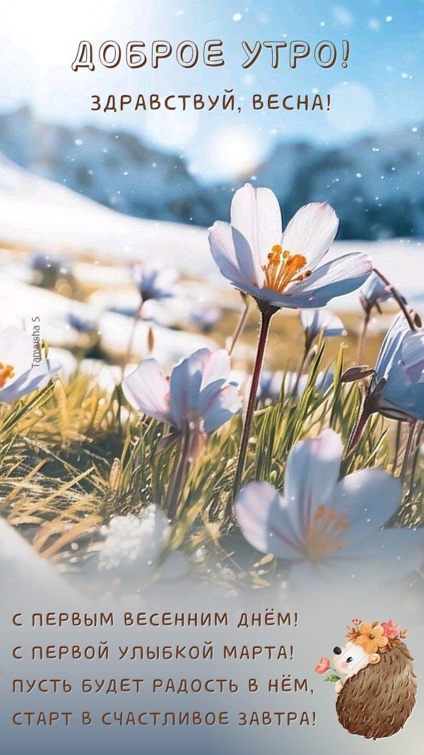 1 марта первый день весны