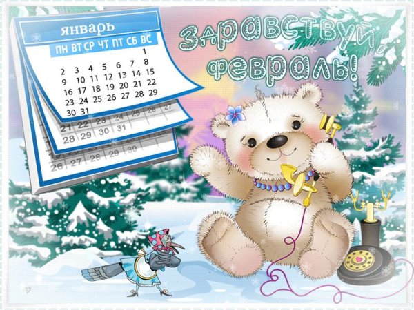 здравствуй февраль