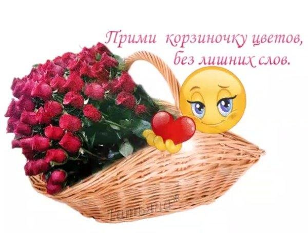 корзина добрых пожеланий