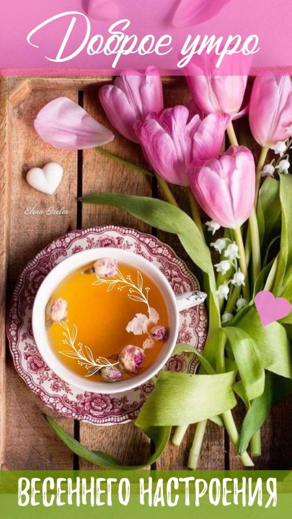 доброго утра весеннего настроения