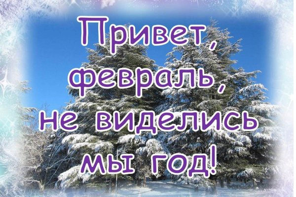 февральский привет