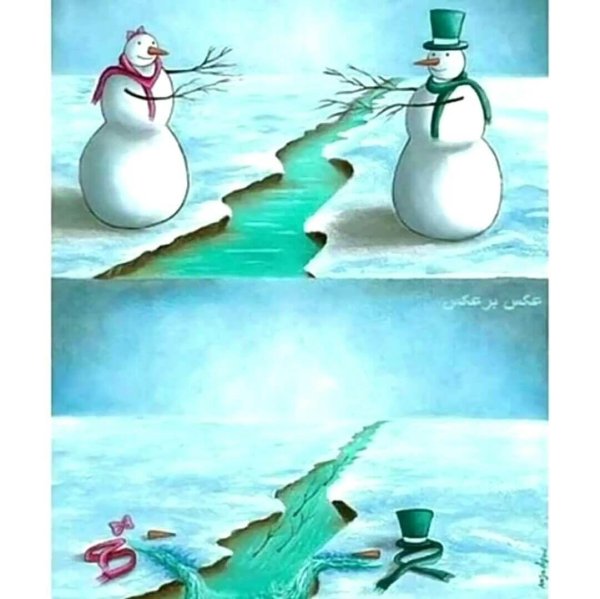 интересные снеговики