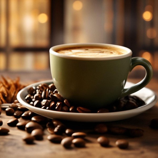 кофе красиво