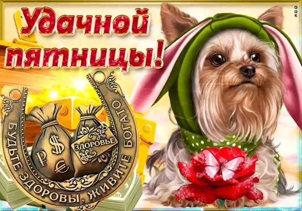 удачной пятницы