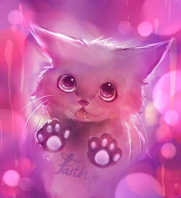 розовые котята