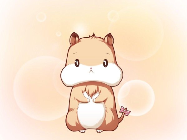 хомяк мультяшный