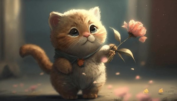 котенок нейросеть