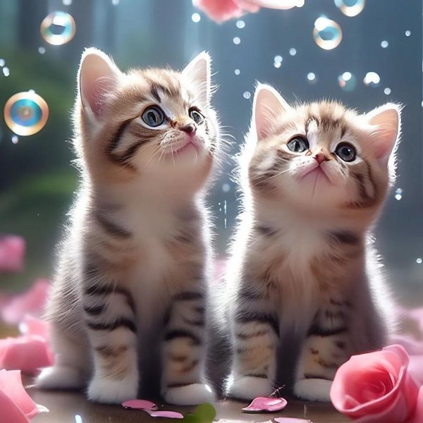 котиков милых