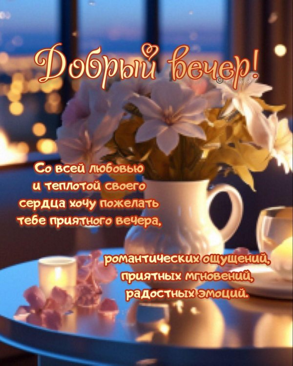 счастливый вечер