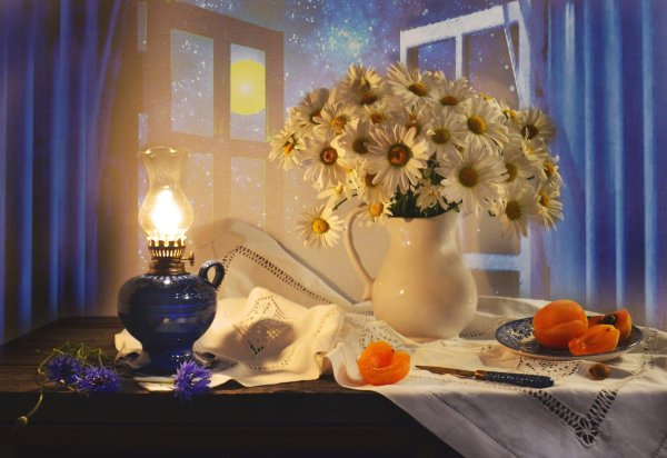 натюрморт на окне