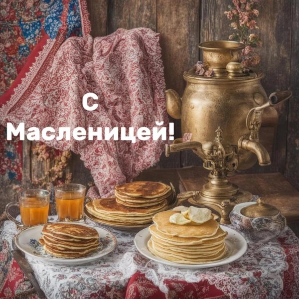 поздравить с масленицей