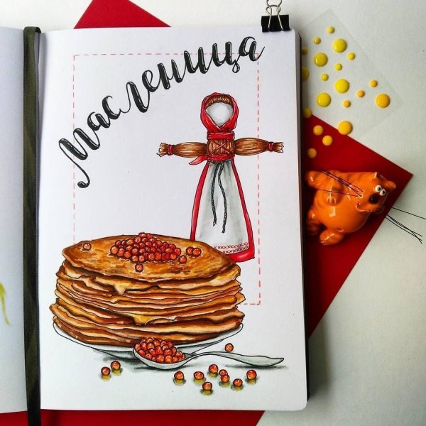 скетчинг блины