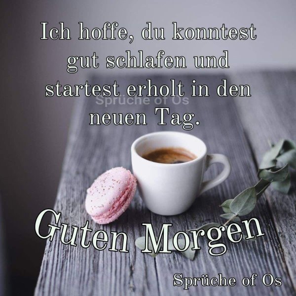 grüße guten morgen