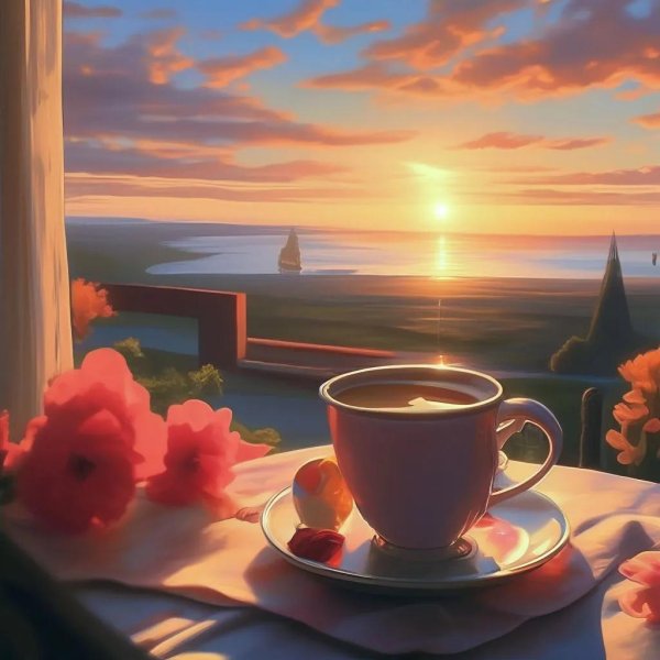 утренние пейзажи