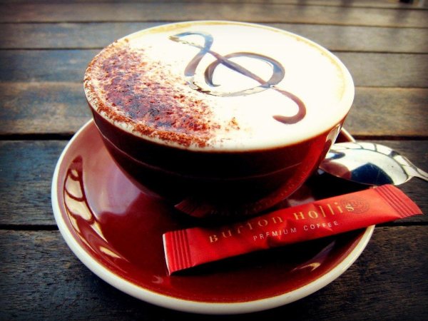 красивое кофе