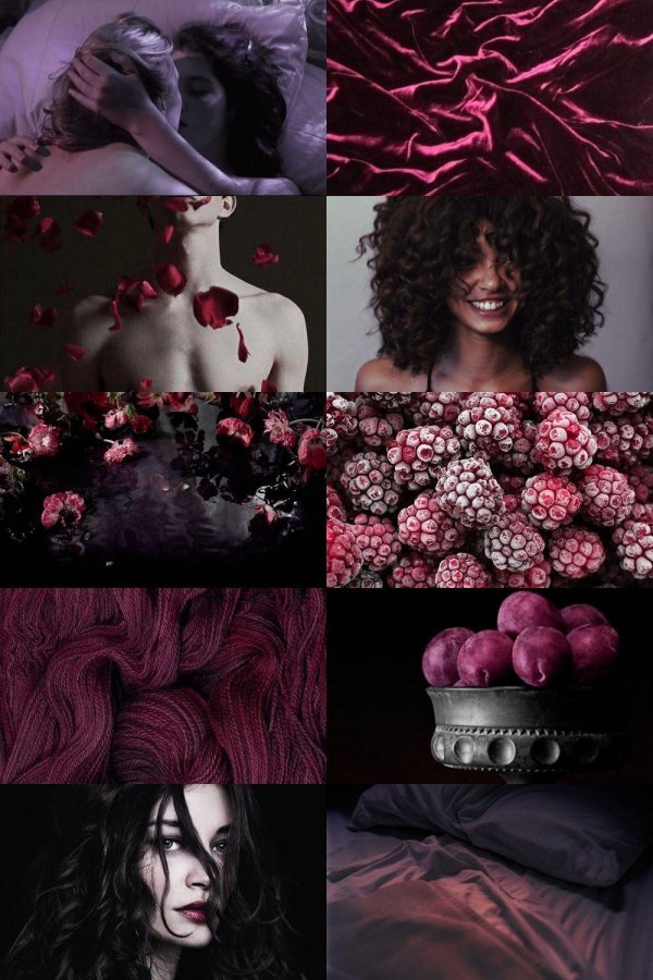 эстетика бордового