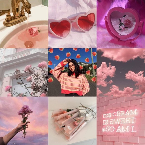 эстетические коллажи