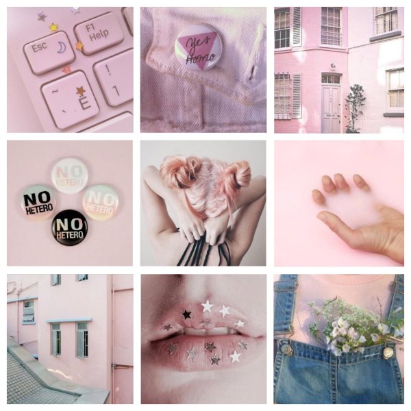 эстетика нежно розового