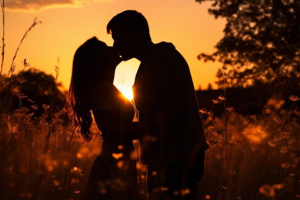 романтический закат