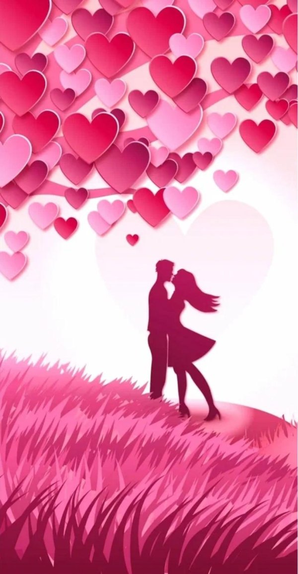 фон романтический