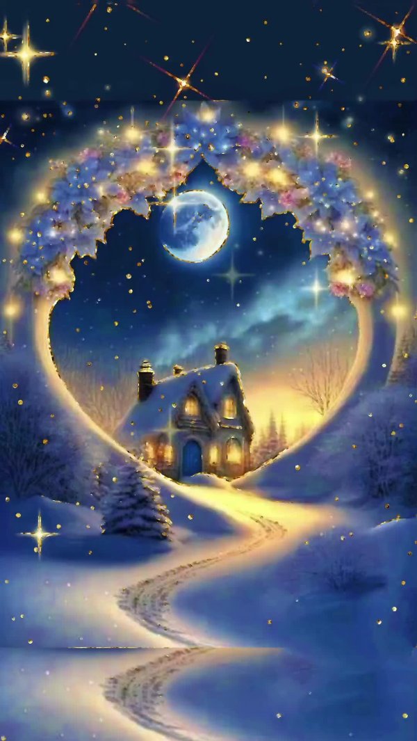 доброй зимней ночи