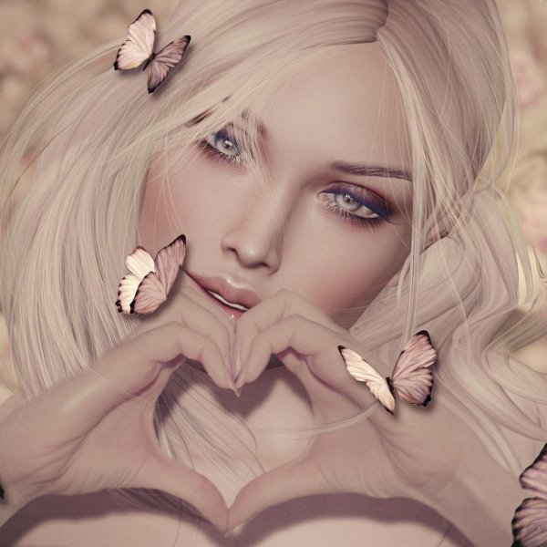 красива женщина