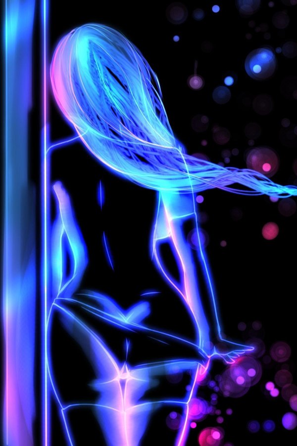 неоновый свет