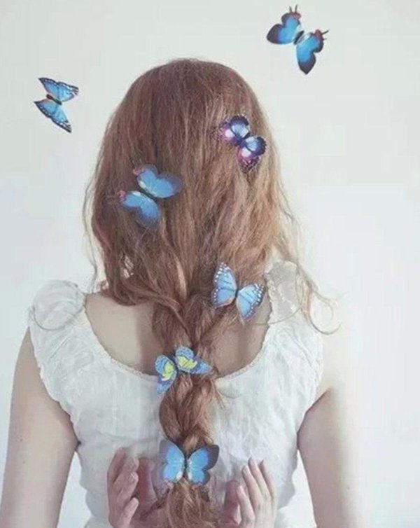 заколка бабочка