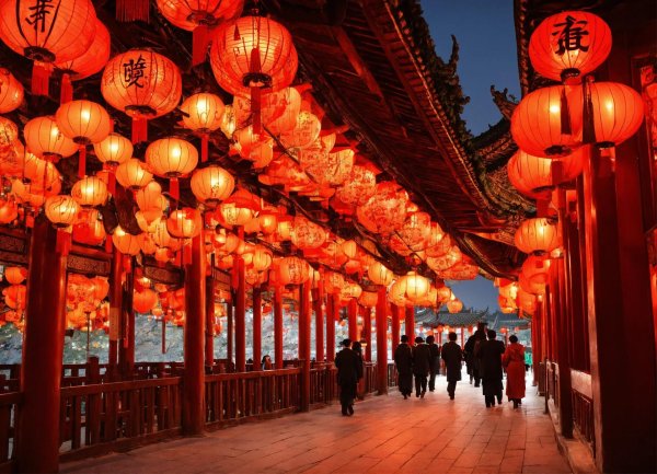 китайские фонарики