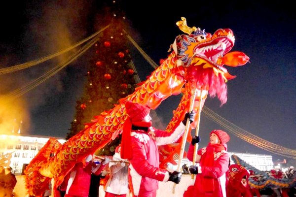 празднование китайского нового года