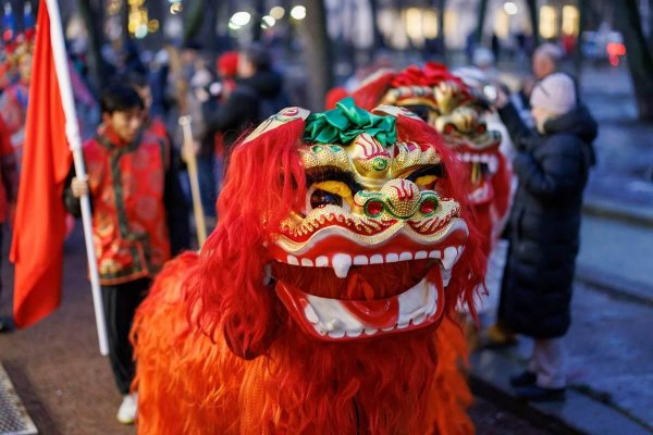 празднование китайского нового года