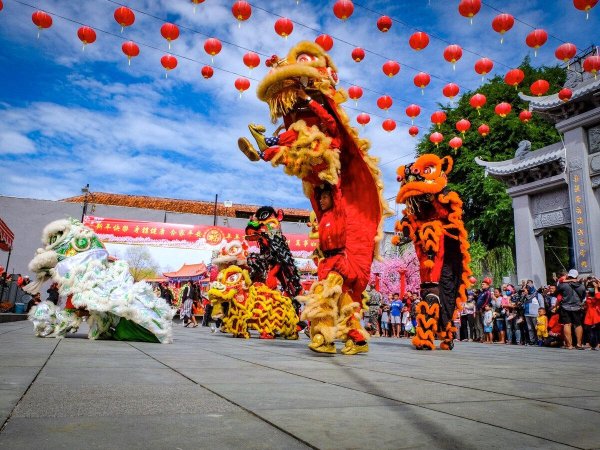 празднование китайского нового года