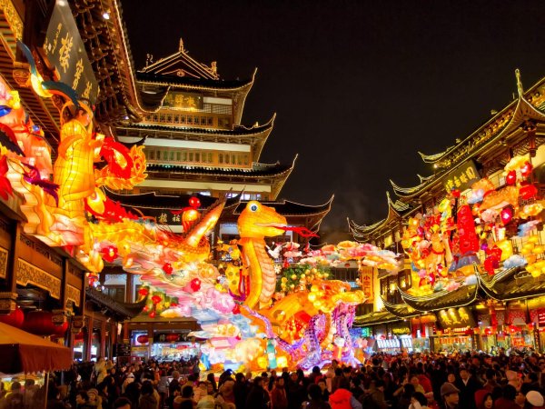 празднование китайского нового года