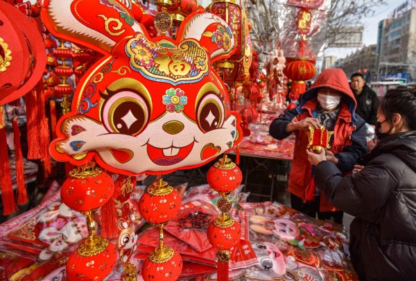 празднование китайского нового года