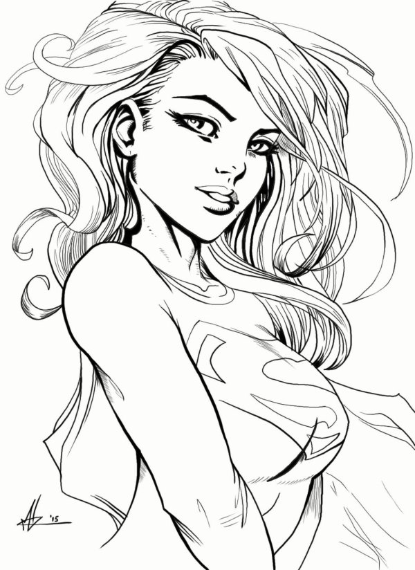 супергерои раскраска