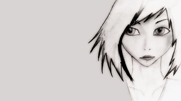 рисунки аниме несложные