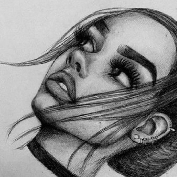 срисовки сложные