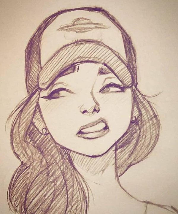 рисунки человека для срисовки