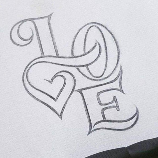 легкие рисунки ручкой