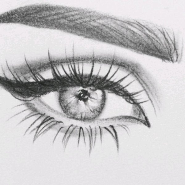 рисунок глаз