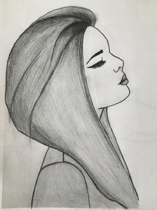 рисунок карандашом легкий