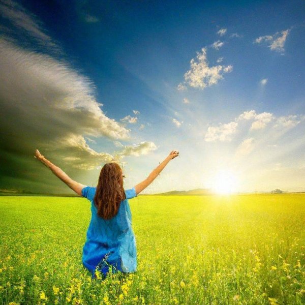 солнце радость