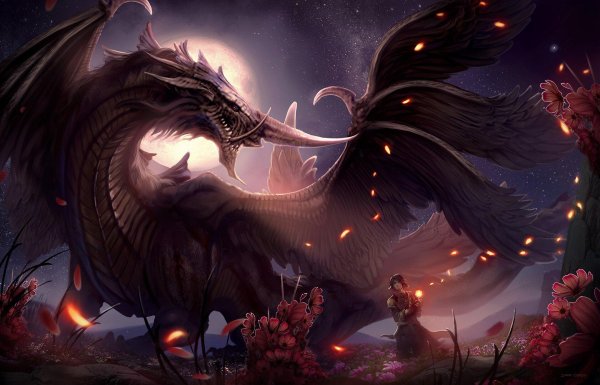 фантастические драконы