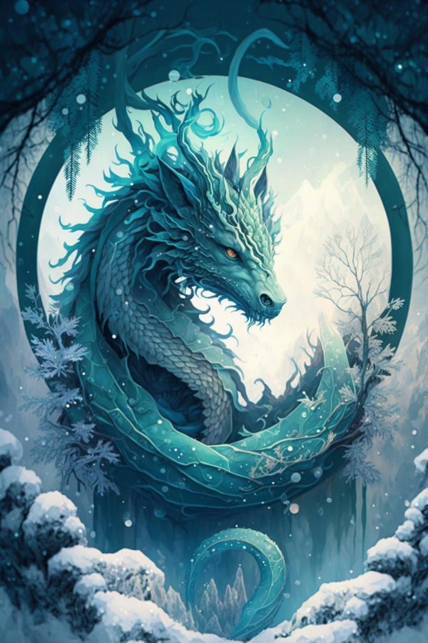 синие драконы