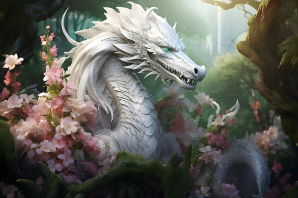 белые драконы